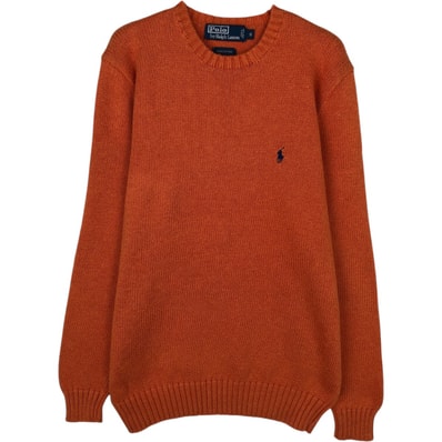 古着 ラルフローレン Ralph Lauren POLO by Ralph Lauren コットンニットセーター メンズS相当/eaa617793