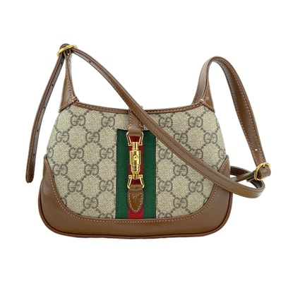 グッチ GUCCI GGスプリーム ジャッキー1961 ショルダーバッグ【中古】