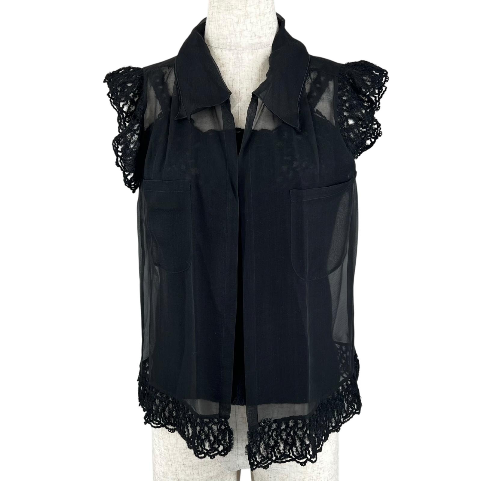 極美品 シャネル アンサンブル ブラック レディース 34 P27709