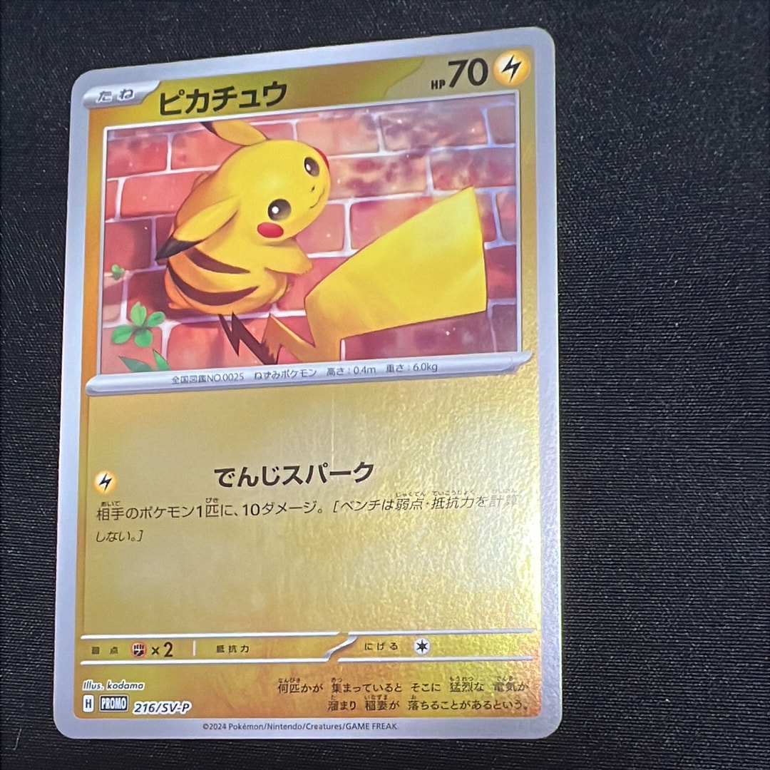 【ポケカ】ピカチュウ ポケカの夏がキタ！ 216/SV-P プロモ　PSA10 PSA10】ピカチュウ P [SV-P 216](プロモカードパック「ポケカの夏が