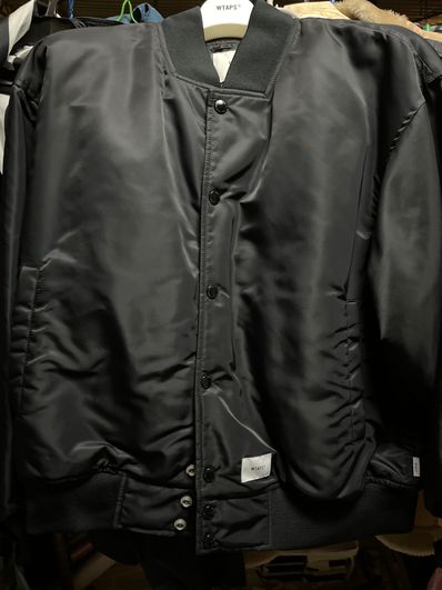 Wtaps TEAM / JACKET / NYLON. TWILL "Black"