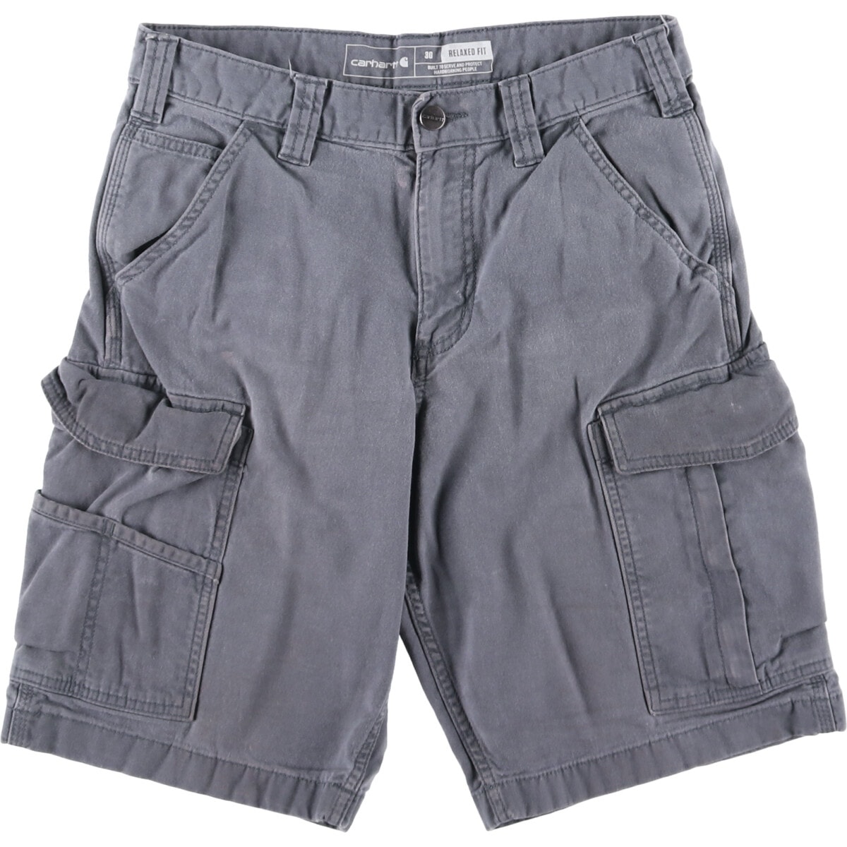 古着 カーハート Carhartt RELAXED FIT ダック地 カーゴショーツ ハーフパンツ メンズw30相当/eaa572854