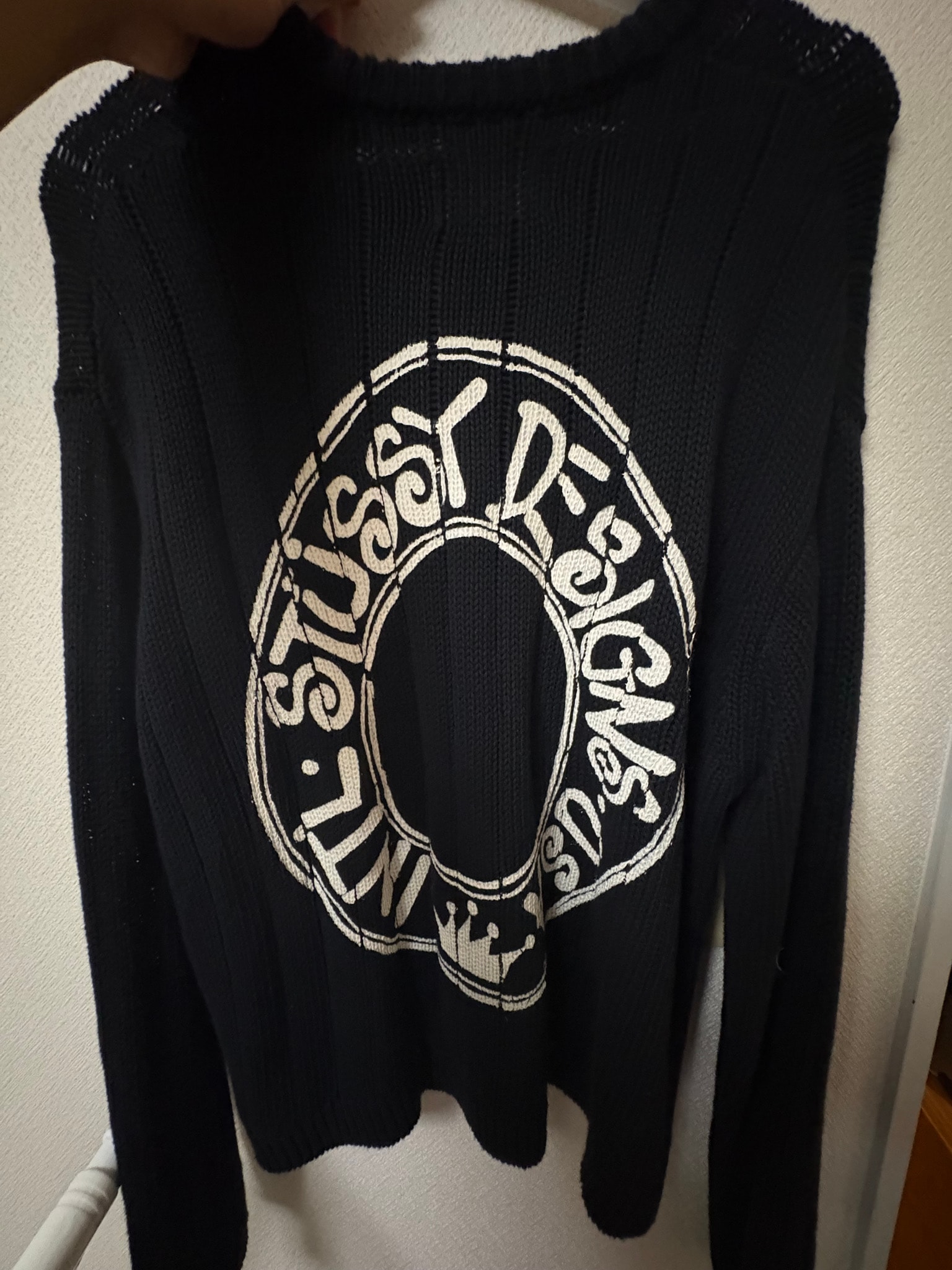 Stussy Buana Logo Sweater "Black"