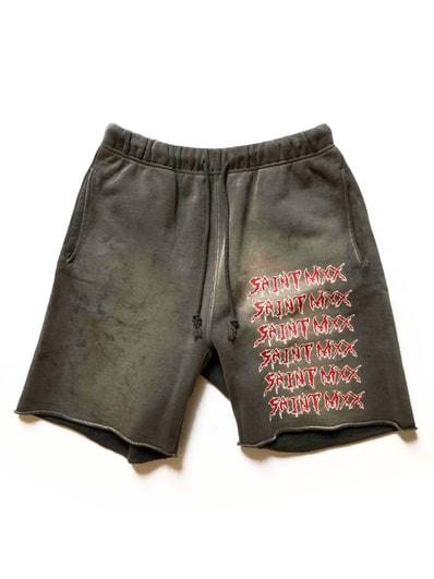 SAINT Mxxxxxx Sweat Shorts Saint Mxx "Charcoal"