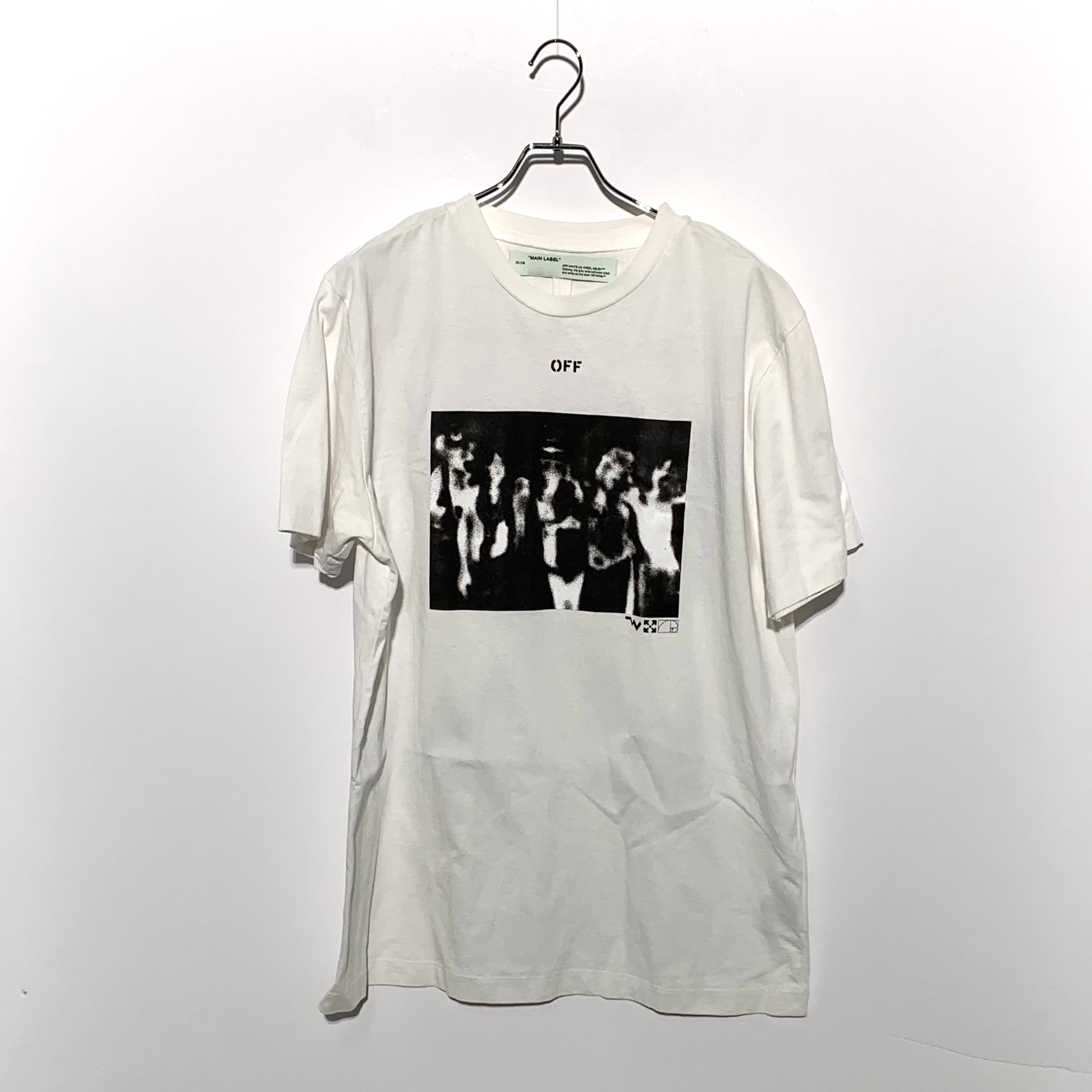 OFF-WHITE BACK ARROW PRINT TEE White
