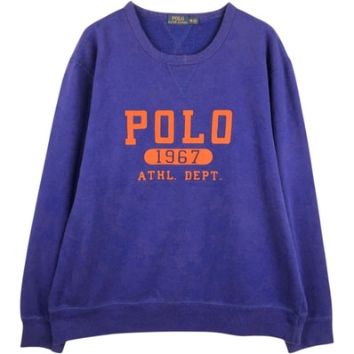 古着 ラルフローレン Ralph Lauren POLO RALPH LAUREN ロゴスウェットシャツ トレーナー メンズXXL相当/eaa676357