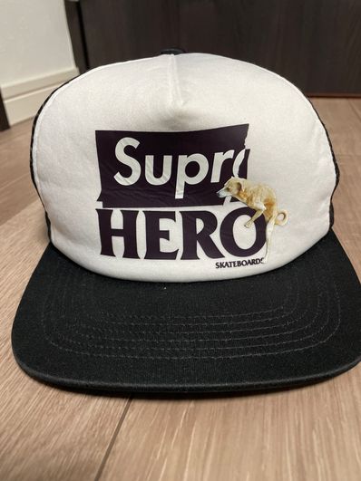 Supreme / ANTIHERO Mesh Back 5-Panel "Black"