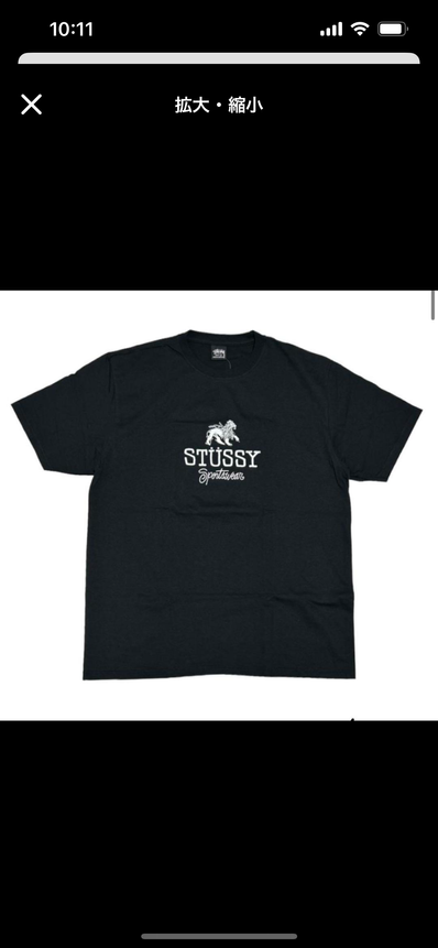Stussy Sportswear Tee "Black" (FA24)