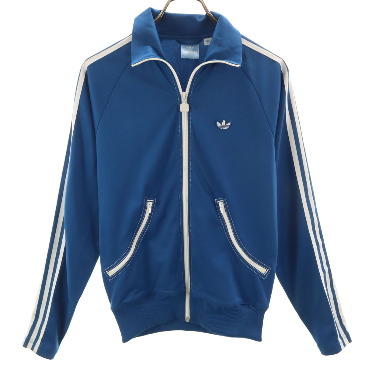 adidas アディダス トラックジャケット XS ブルー系 ジャージ