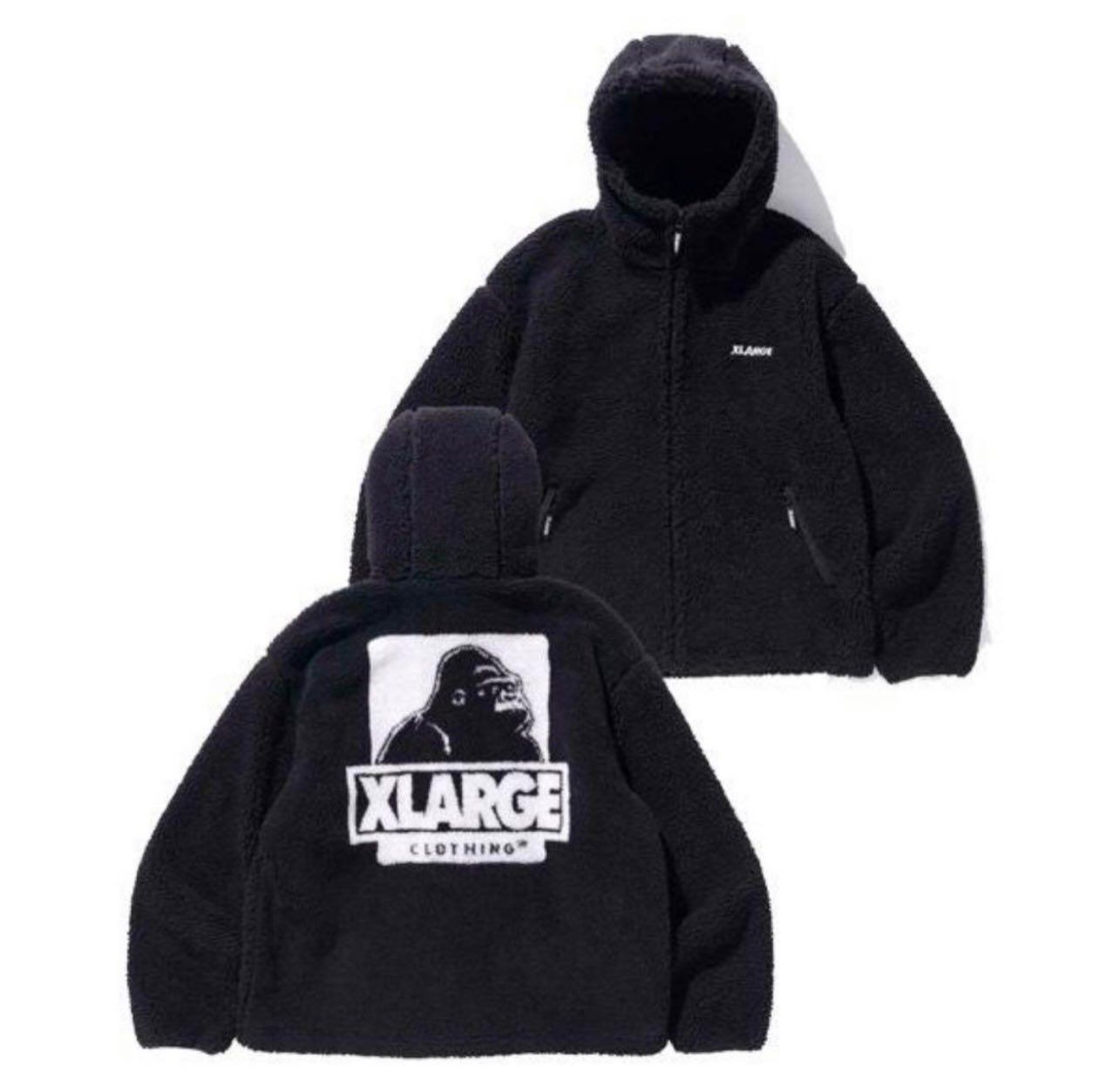 【最安値!】 エクストララージ 希少XLサイズ ボアジャケット