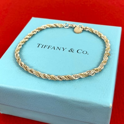 TIFFANY&Co. ティファニー ツイストチェーン ブレスレット シルバー925 K18イエローゴールド ブレスレット シルバー
31579