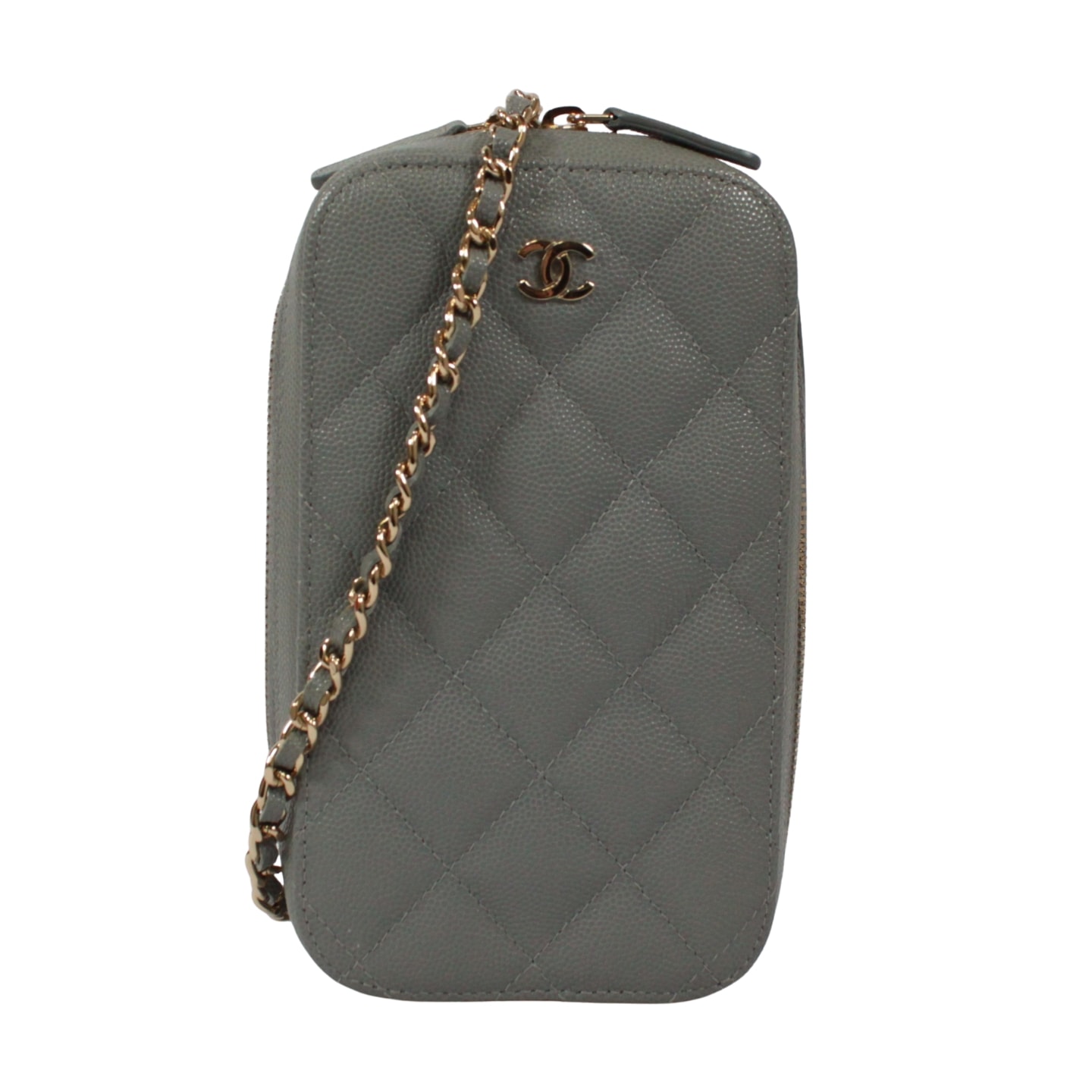 シャネル スマホショルダーマトラッセショルダーバッグ レディース