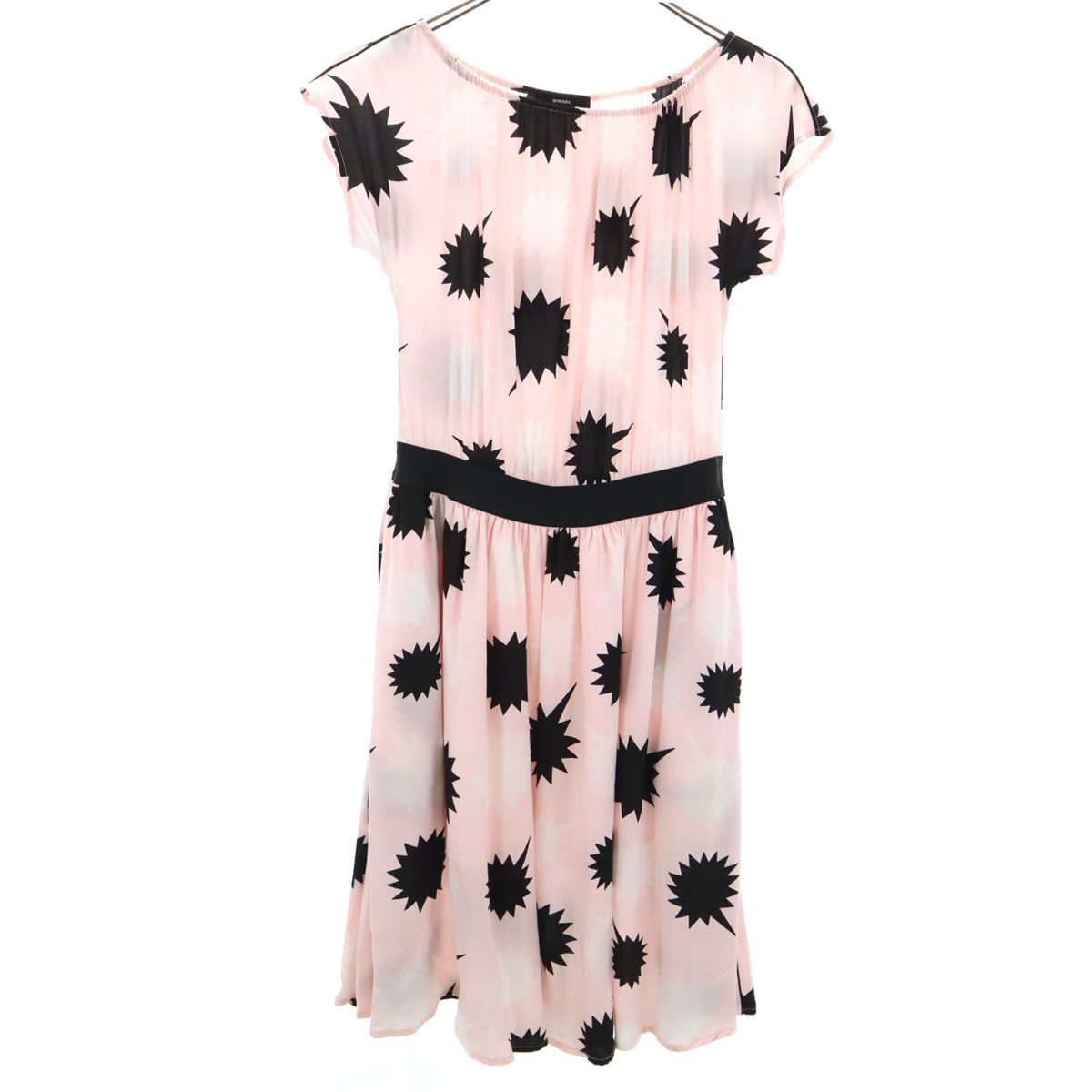 DIESEL ノースリーブ フレア ワンピース