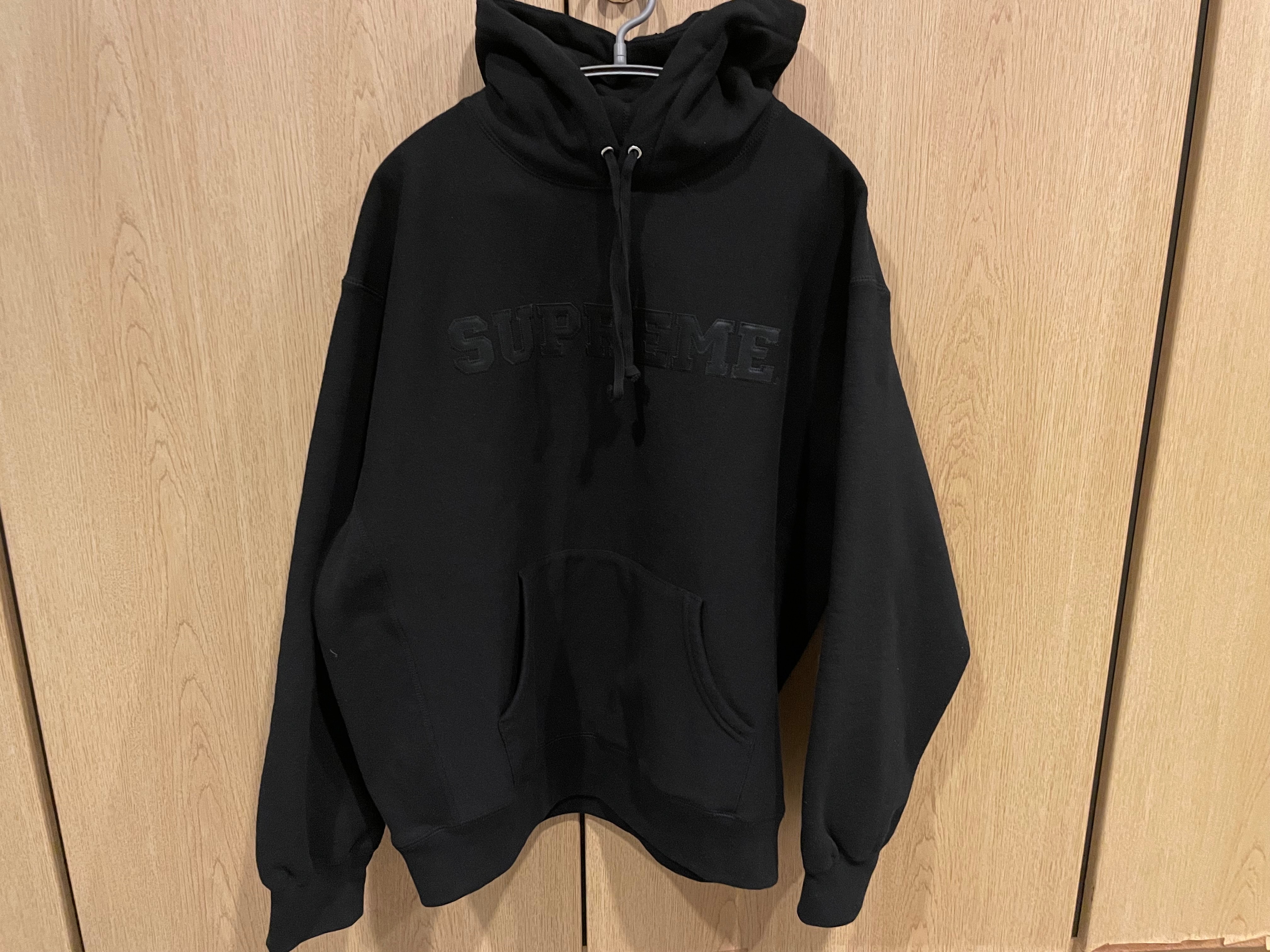 Supreme Collegiate Hooded Sweatshirt "Black"