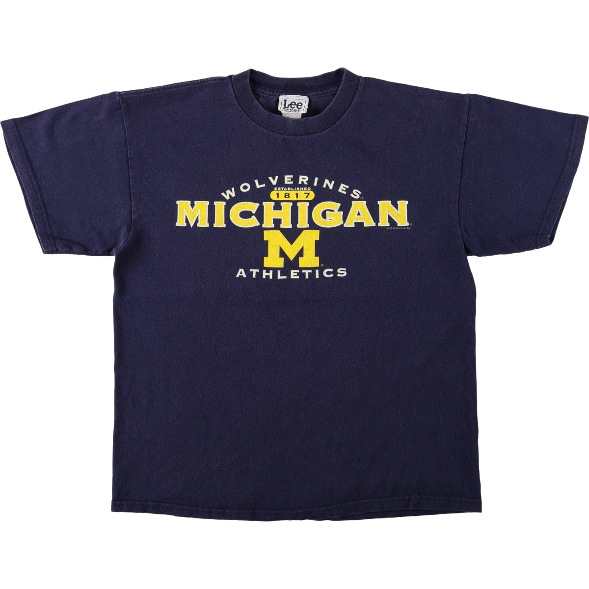 古着 90年代 リー Lee SPORT MICHIGAN ミシガン大学 カレッジTシャツ レディースXL相当 ヴィンテージ/eaa670488