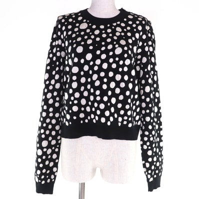 極美品 ルイヴィトン×草間彌生 ニット ブラック レディース XXL