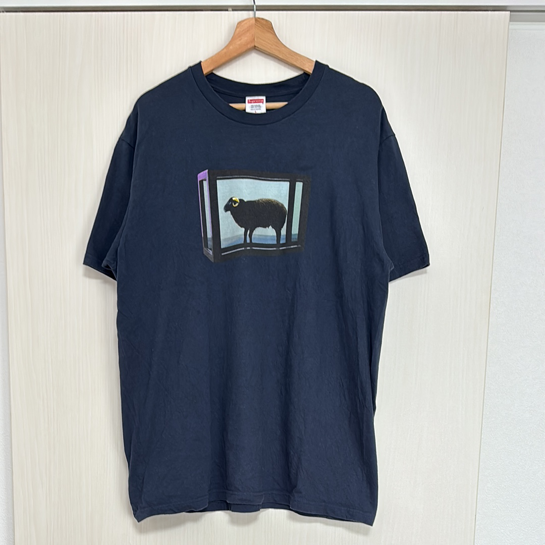 シュプリーム ダミアンハースト Tシャツ "ネイビー"