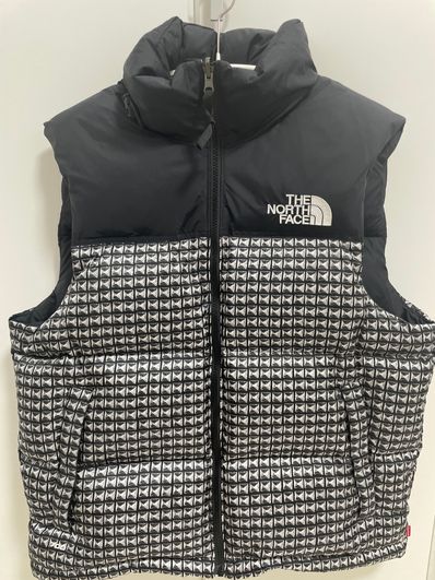 Supreme x The North Face Studded Nuptse Vest "Black"