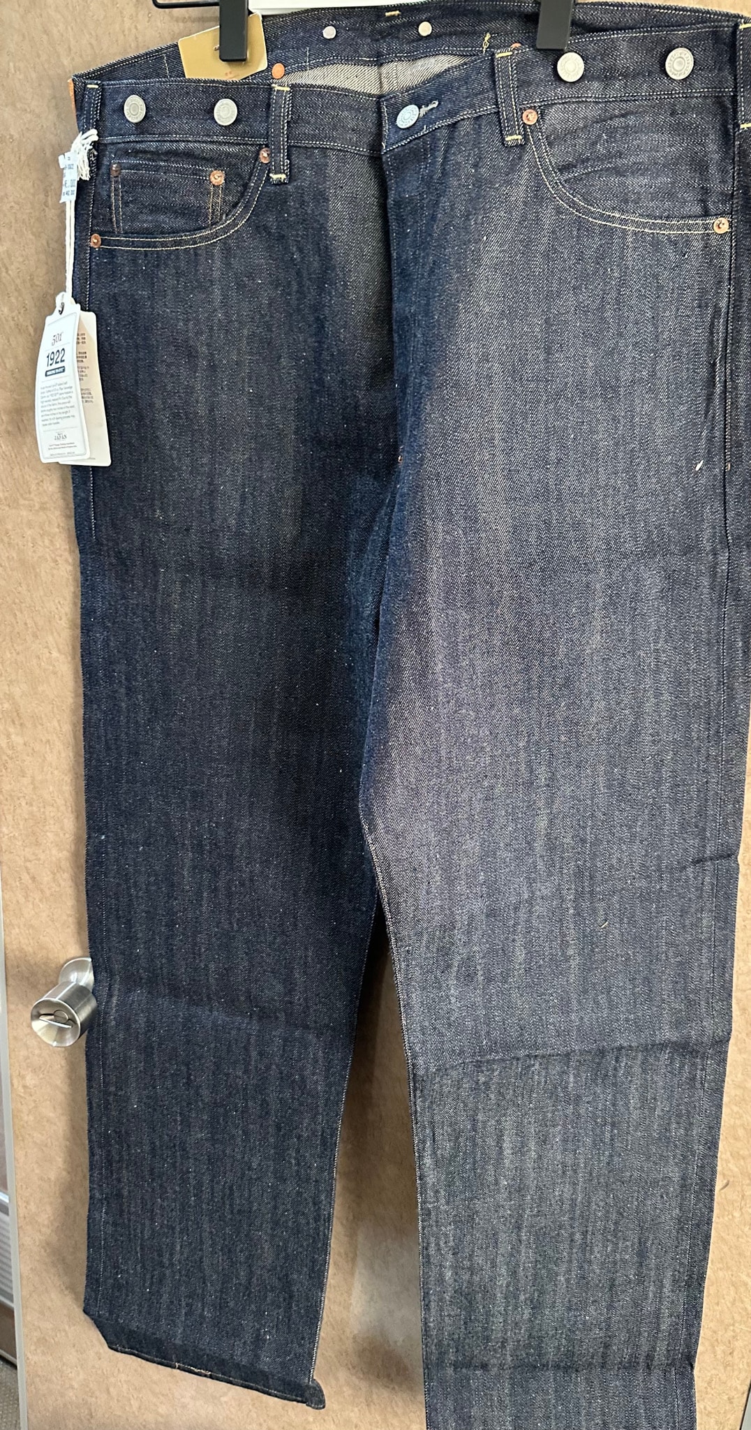 LEVI'S Vintage Clothing 1922 Japan 501 Katakana Rigid "Indigo"