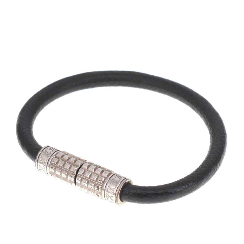 ルイ・ヴィトン LOUIS VUITTON M6629E ブレスレット タイガ ブラスレ ディジット メンズ S#141223