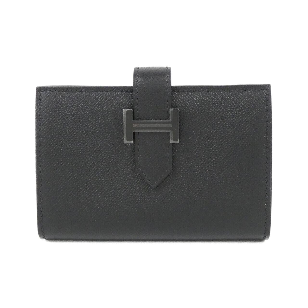 【未使用品】エルメス ベアン ミニ モノクローム 085917CH 財布