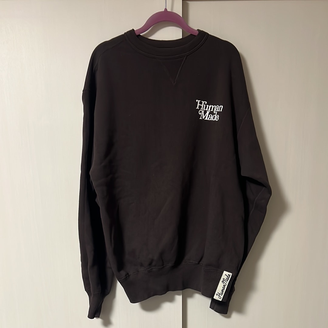 HUMAN MADE x VERDY Tsuriami Sweatshirt "Black"