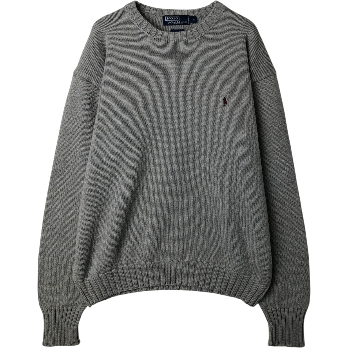 古着 ラルフローレン Ralph Lauren POLO by Ralph Lauren コットンニットセーター メンズL相当/eaa627527