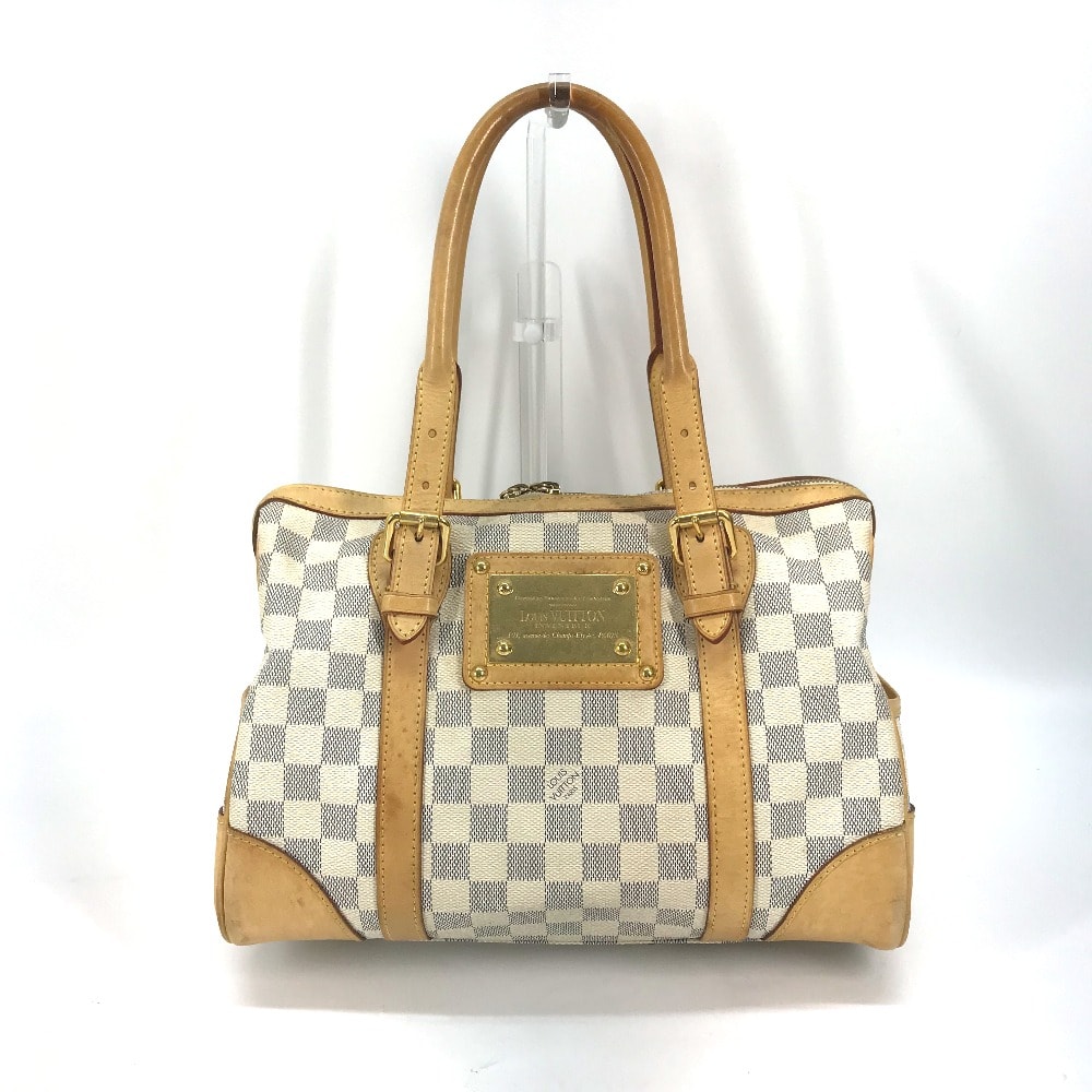 ルイヴィトン LOUIS VUITTON バークレーPM N52001 ダミエアズール ミニボストンバッグ カバン ハンドバッグ ダミエアズールキャンバス ホワイト