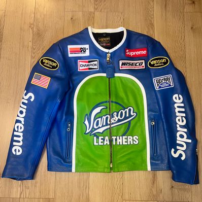 シュプリーム バンソン レザー スタージャケット