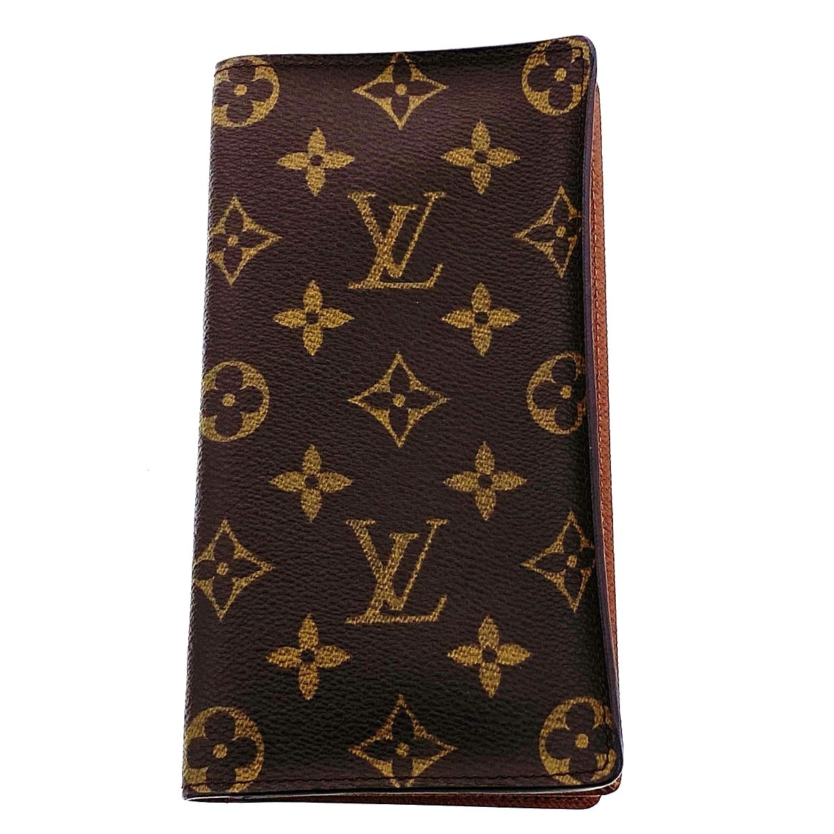 LOUIS VUITTON ルイ・ヴィトン ポルトカルト クレディ エン 長財布 M60825 モノグラム ブラウン  レディース【中古】
