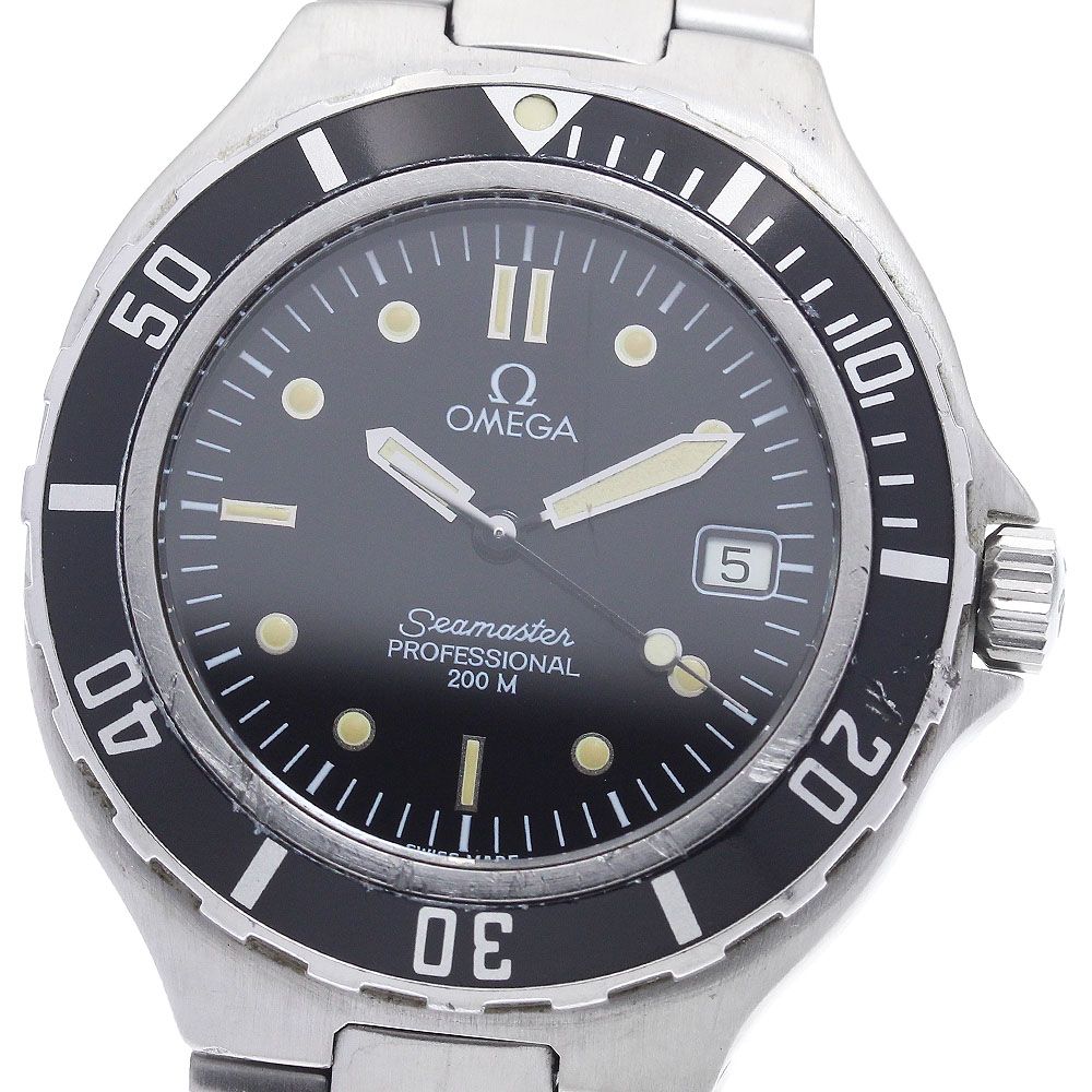 オメガ OMEGA シーマスター200 デイト クォーツ メンズ _897229