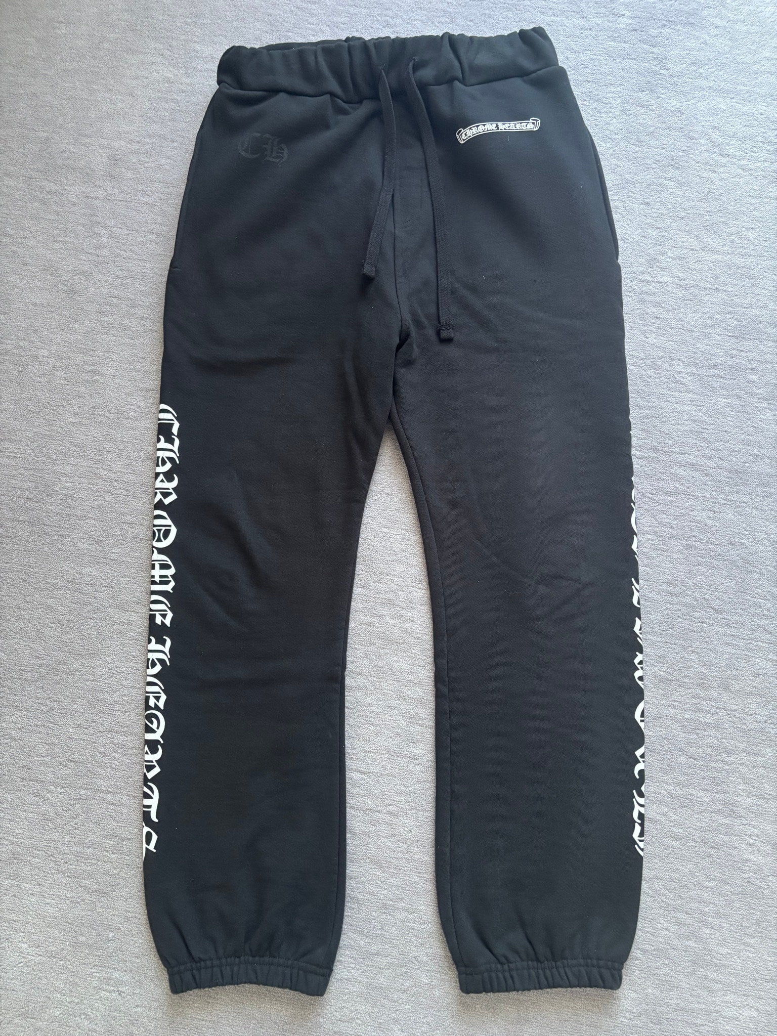 Chrome Hearts Logo Sweat Pants "Black"
