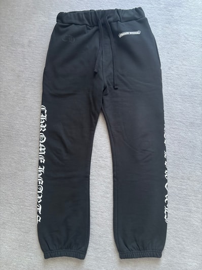 Chrome Hearts Logo Sweat Pants "Black"