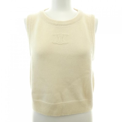 セリーヌ CELINE スリーブレストップ トリオンフジャガード 2ADKU317V ベスト