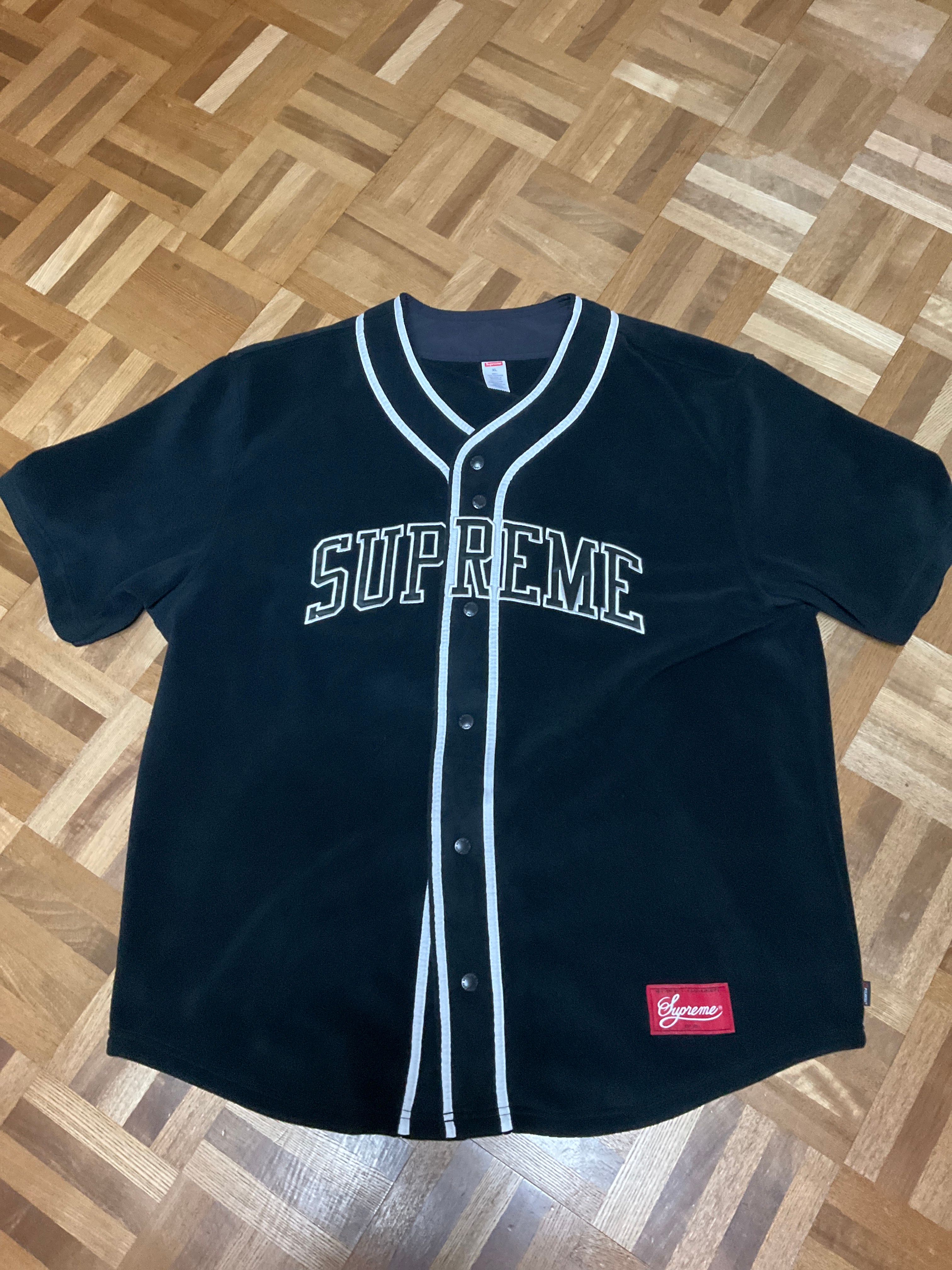 Supreme Polartec Baseball Jersey 