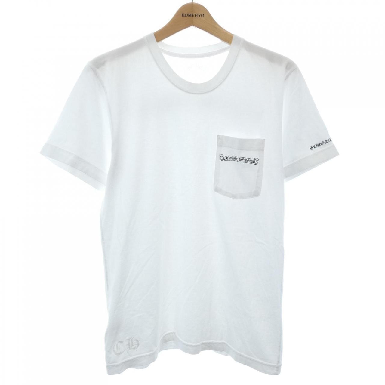Chrome Hearts Scroll Logo T-shirt "White"