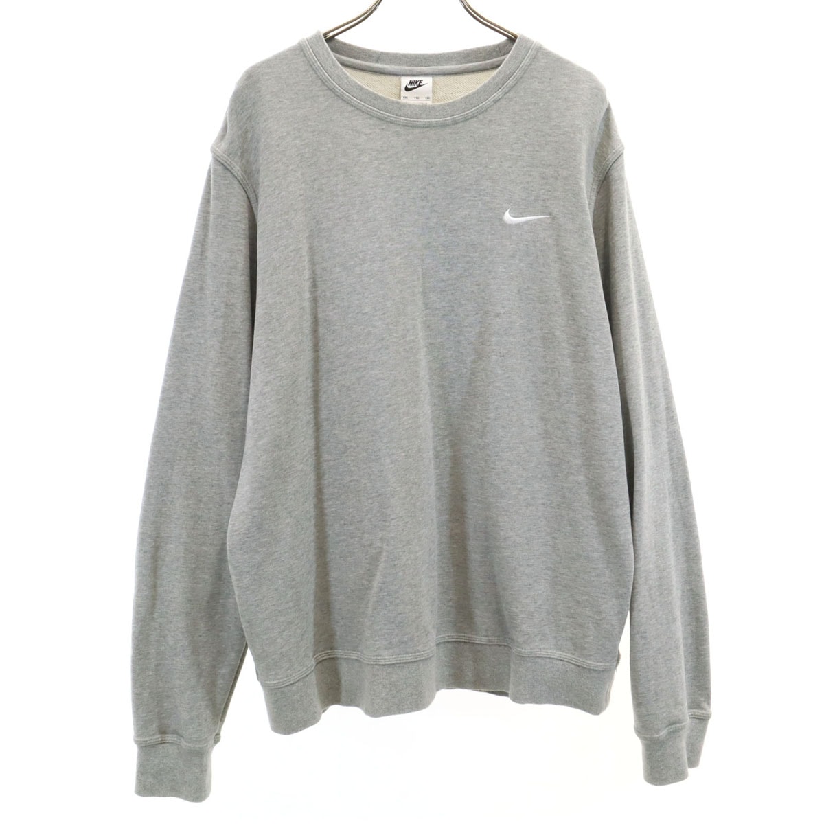 NIKE ナイキ 長袖 スウェット トレーナー XXL グレー ビッグサイズ