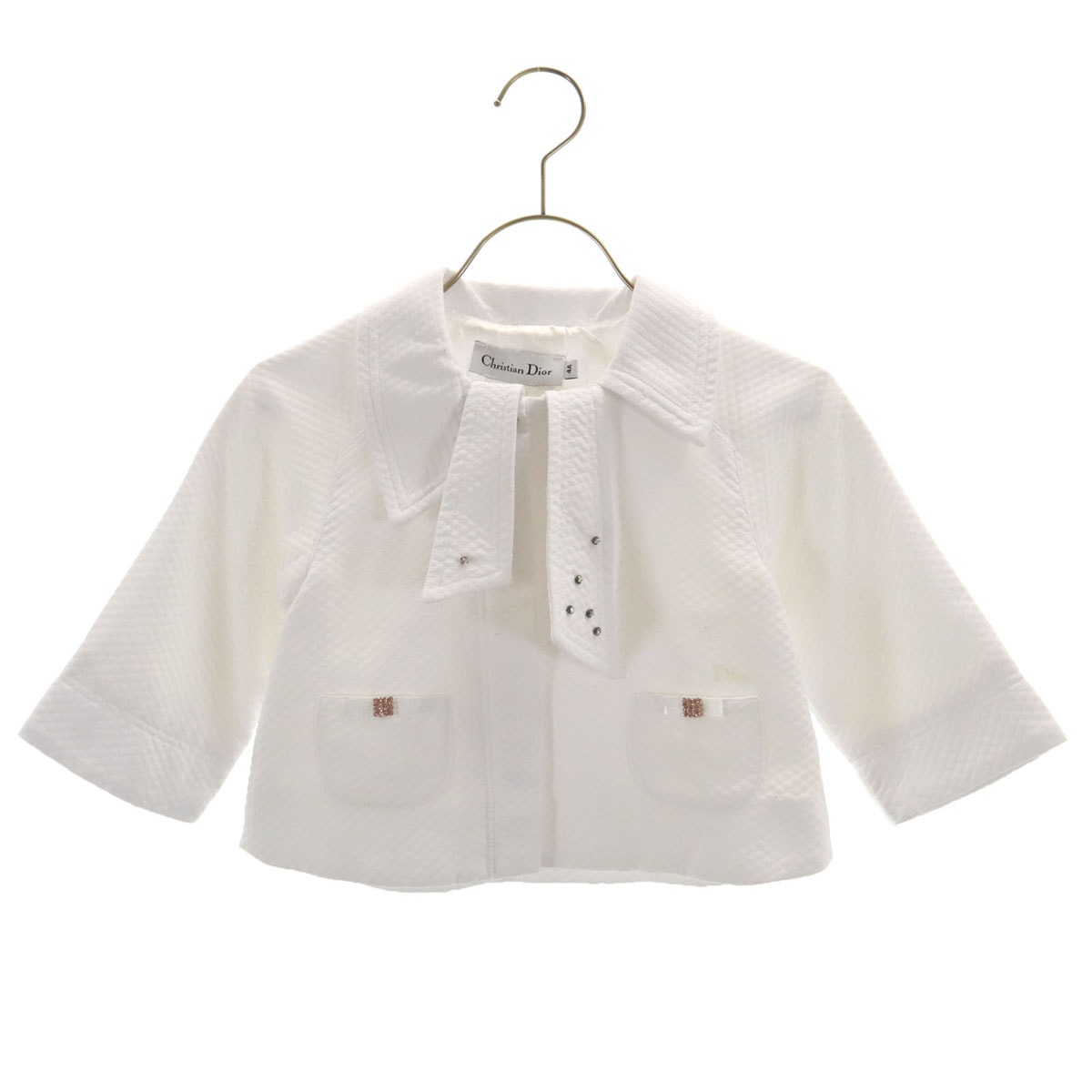 Christian Dior クリスチャンディオール セレモニー ジャケット 4A 白