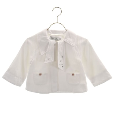 Christian Dior クリスチャンディオール セレモニー ジャケット 4A 白