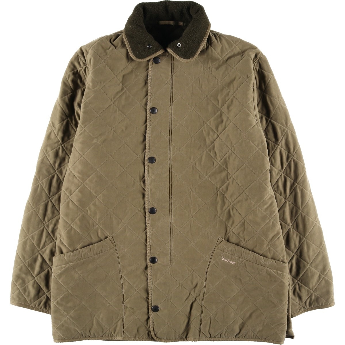 古着 00年代~ バブアー Barbour MICROFIBRE POLARQUILT 3ワラント キルティングジャケット パファージャケット メンズXL相当/eaa624406