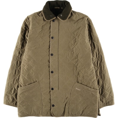 古着 00年代~ バブアー Barbour MICROFIBRE POLARQUILT 3ワラント キルティングジャケット パファージャケット メンズXL相当/eaa624406