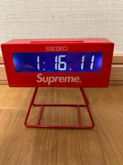 Supreme / Seiko Marathon Clock "Red"