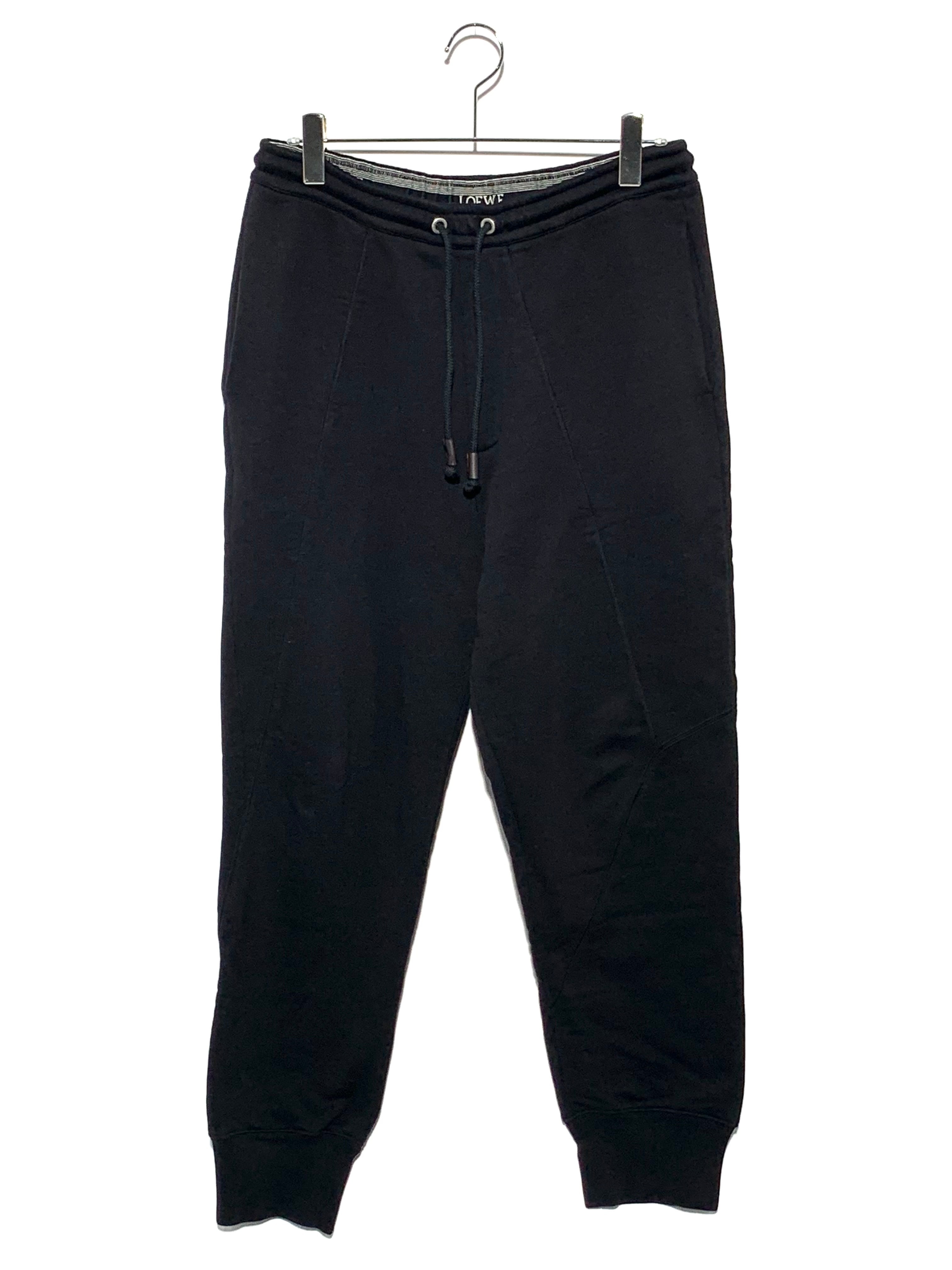 LOEWE Puzzle Sweatpants In Cotton "Black"
