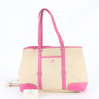 ■美品 プラダ トライアングルロゴ BR2921 トート バッグ