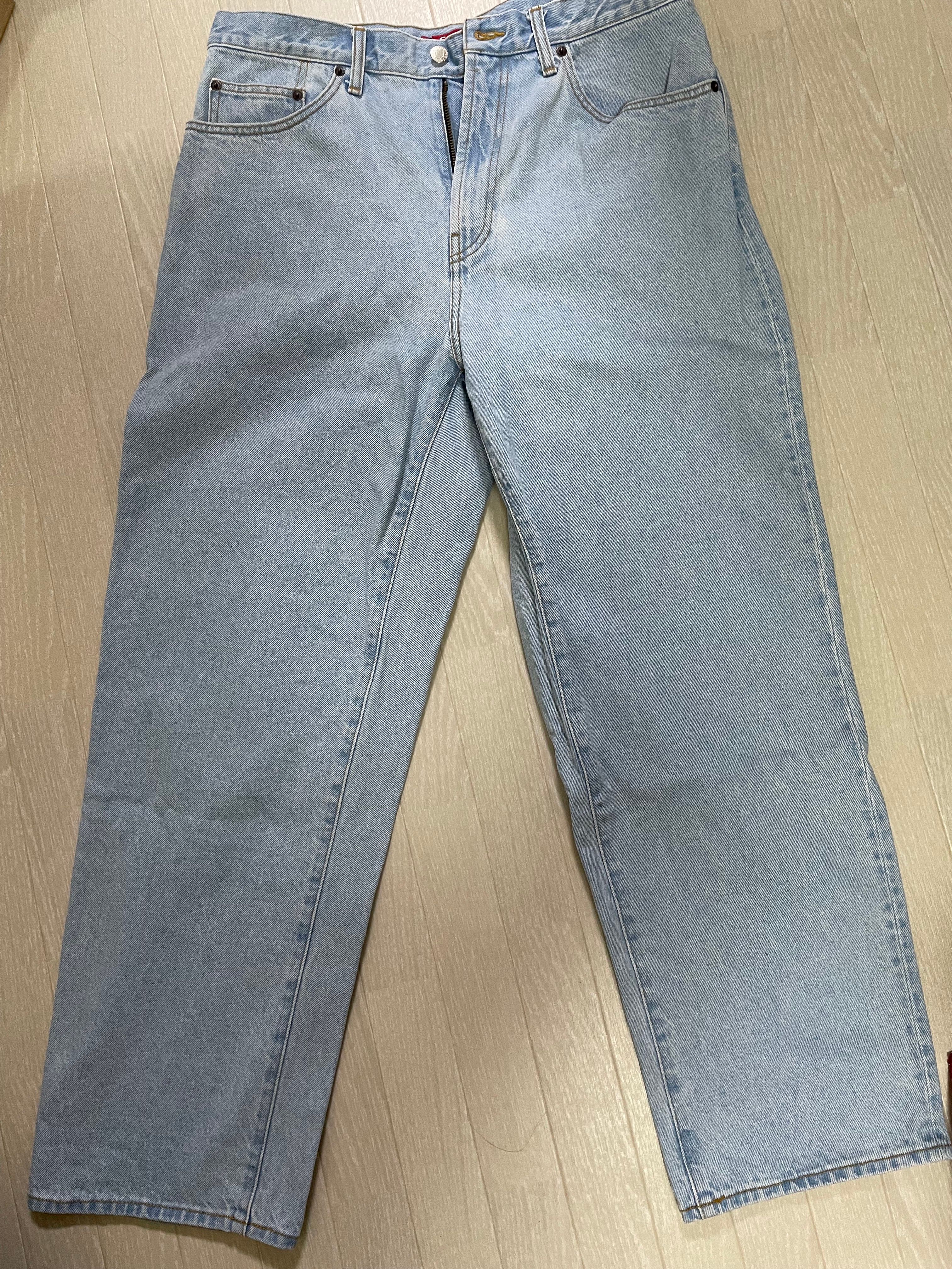 Supreme Baggy Jean "Light Washed Indigo" (25SS)