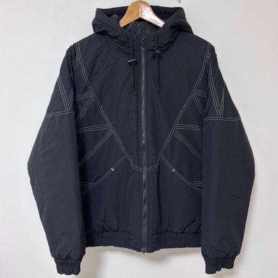 Supreme Zig Zag Stitch Puffy Jacket "Black"