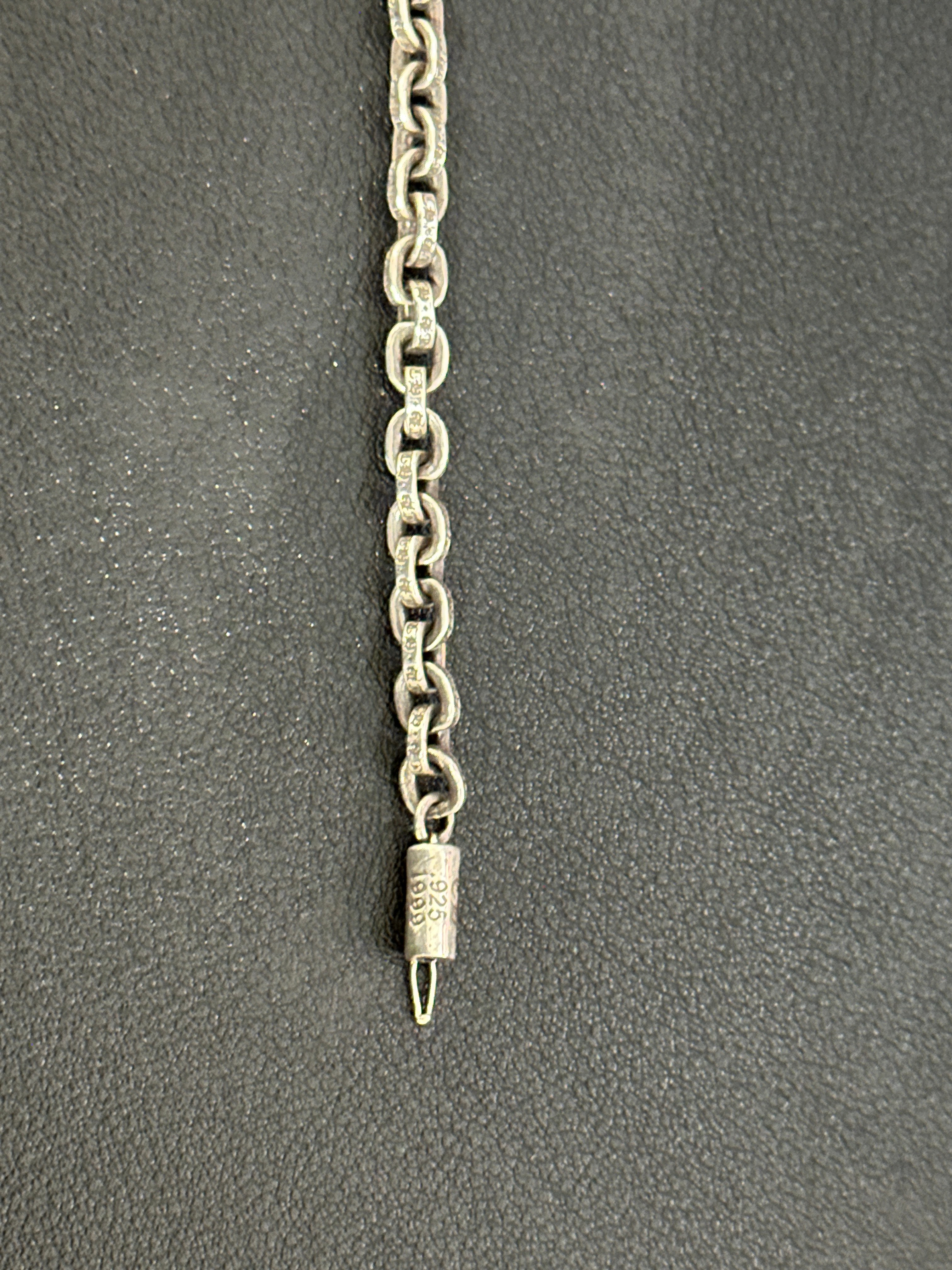 Chrome Hearts Paper Chain Bracelet "Silver"