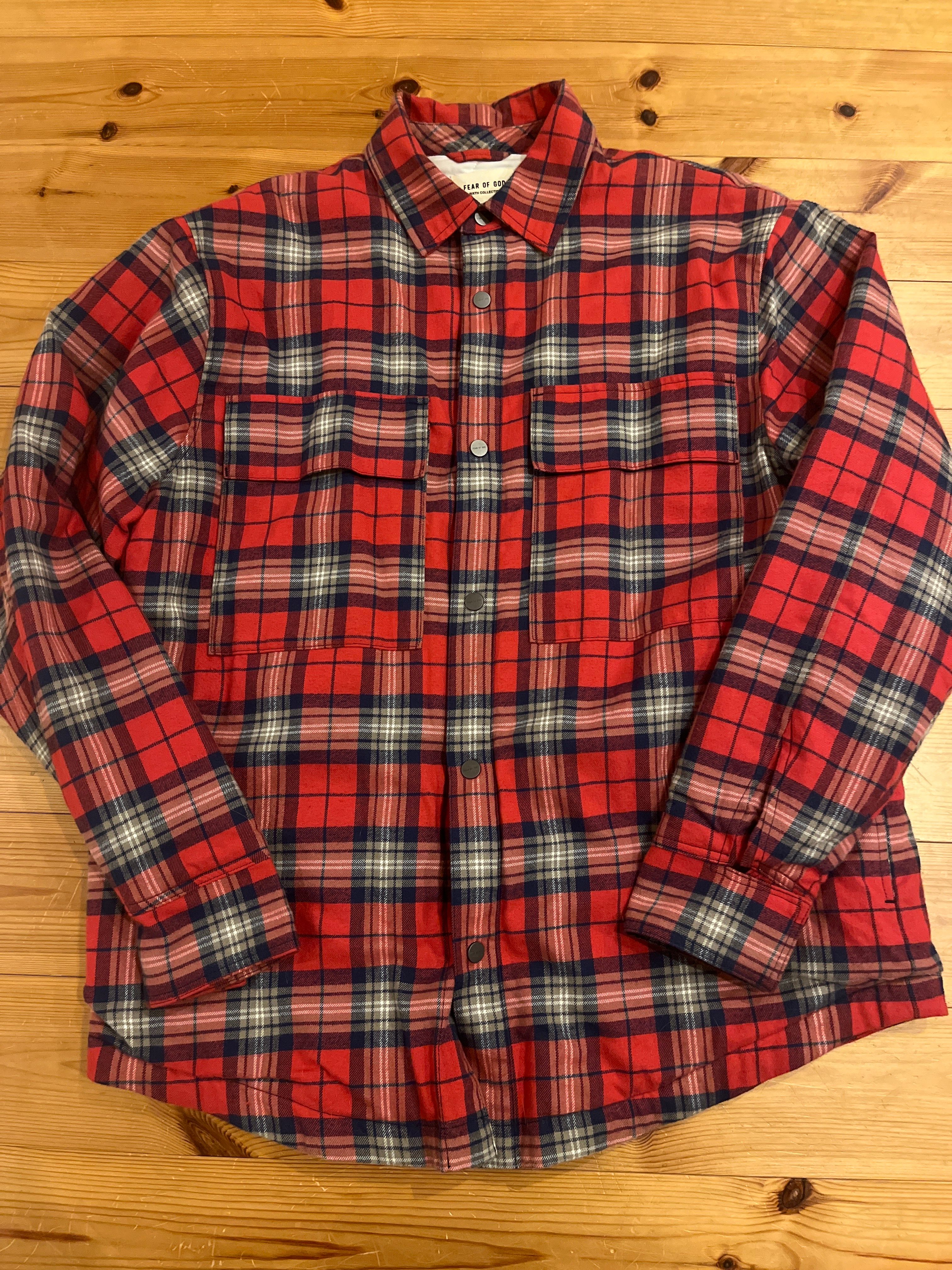 FLANNEL SHIRT JACKET SIXTH COLLECTION