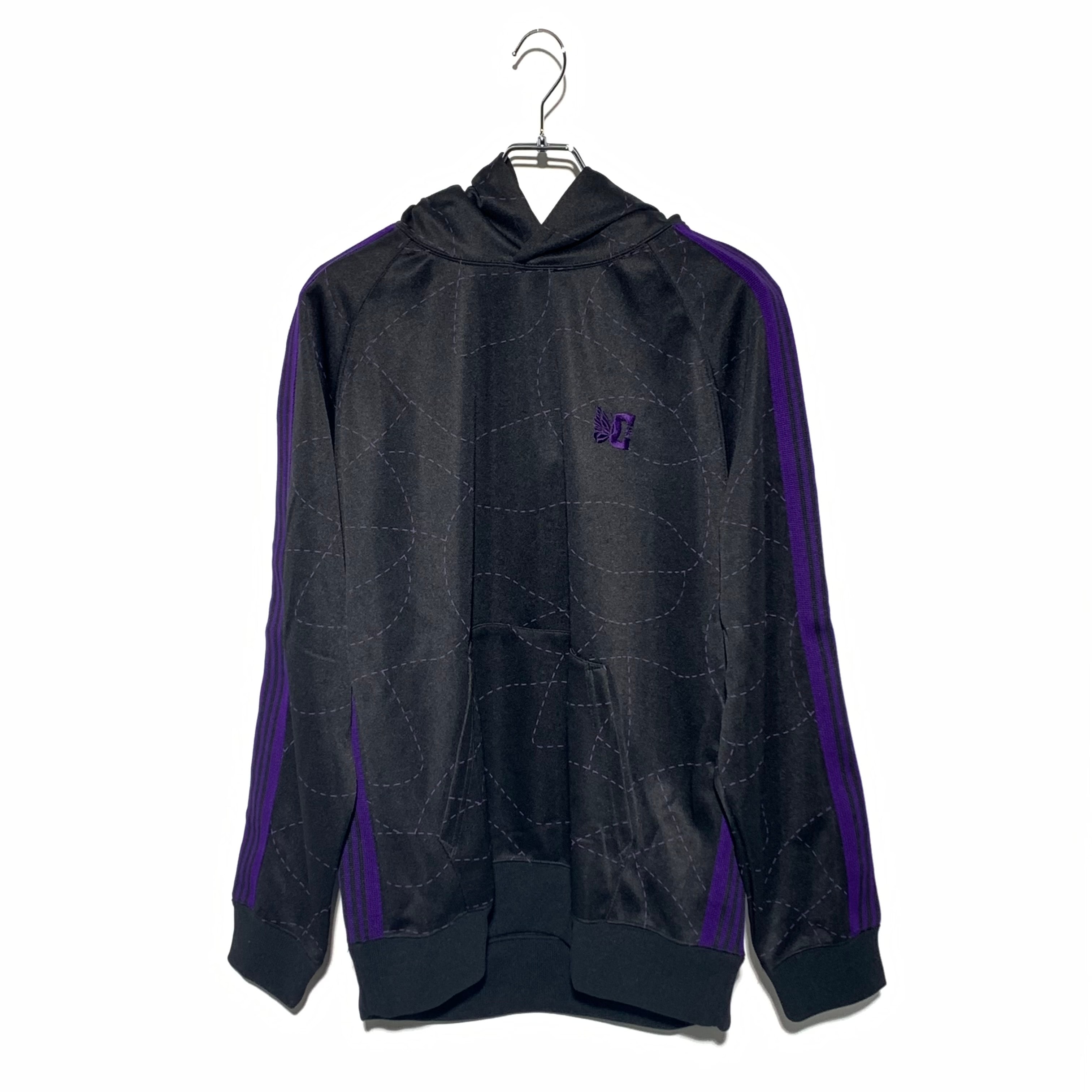 Needles x DC SHOES Track Hoody - Poly Smooth / Printed "Black"