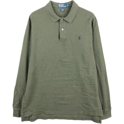 古着 ラルフローレン Ralph Lauren POLO by Ralph Lauren 長袖 ポロシャツ メンズXL相当/eaa667189